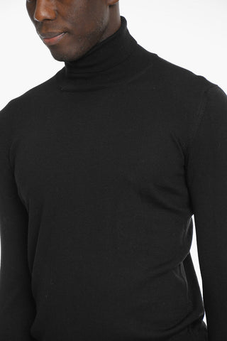 Virgin Wool Turtleneck Sweater