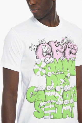SHIRT Printed Cotton KAWS Crew-Neck T-shirt