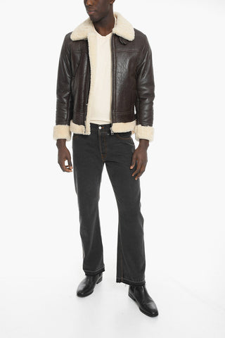 Shearling Aviator Jacket