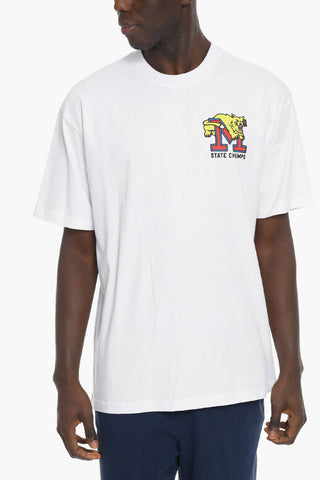 Printed STATE CHAMPS Crew-neck T-Shirt