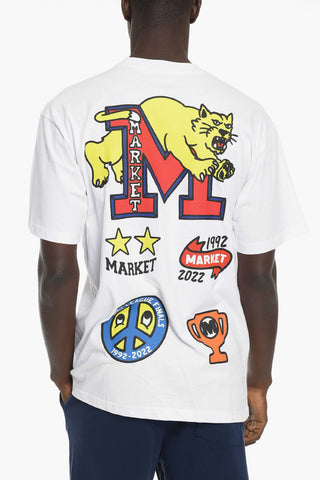 Printed STATE CHAMPS Crew-neck T-Shirt
