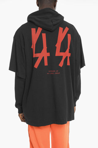 Printed Cotton 36 Hoodie