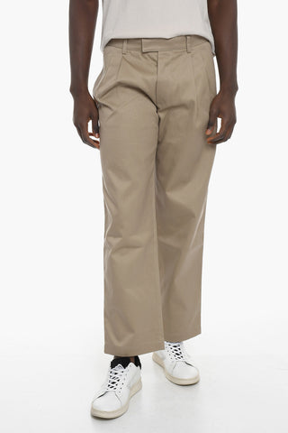 Double-Pleat Baggy Fit Pants