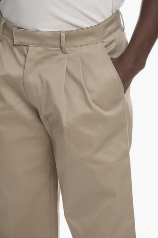 Double-Pleat Baggy Fit Pants