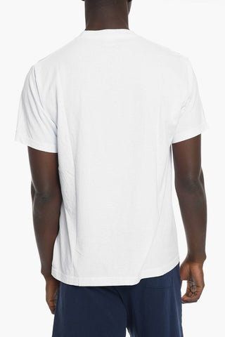 T-shirt Girocollo in Cotone con Stampa