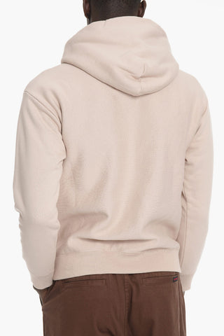 Ecological Cotton Blend Monochrome Hoodie