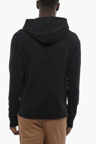 Solid Color Hoodie with Maxi Patch Pocket