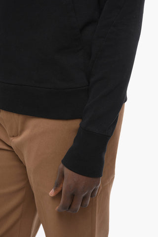 Solid Color Hoodie with Maxi Patch Pocket