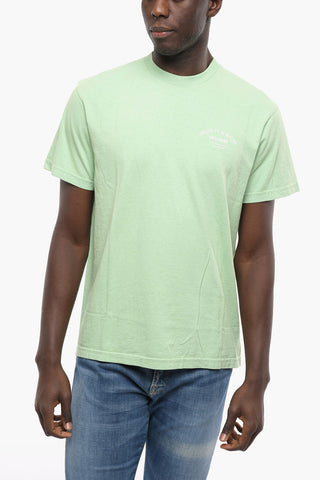 Crew-neck UNISEX T-Shirt with Contrasting Print