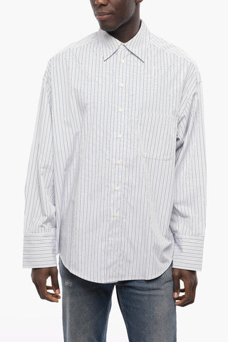 Camicia BAT a Righe con Taschino
