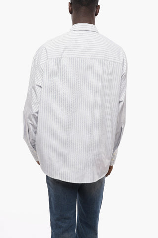 Camicia BAT a Righe con Taschino