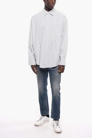 Camicia BAT a Righe con Taschino