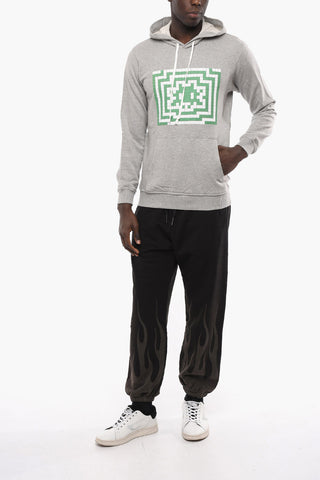 SHIRT Cotton Hoodie with Patch Pocket