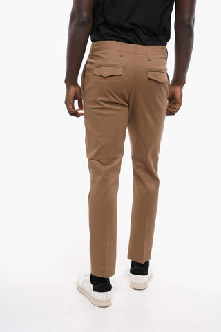 Baumwoll-Twill-Hose OFF mit Gürtelschlaufen