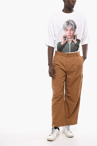 Single-Pleat Organic Cotton COLE Cargo Pants