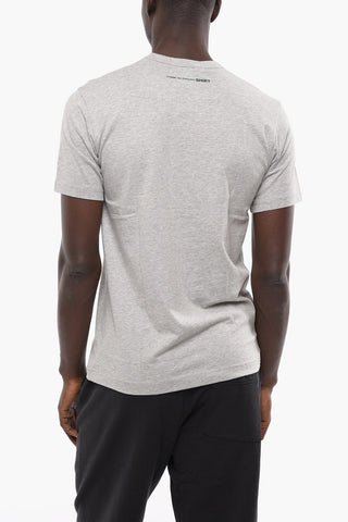 SHIRT Solid Color Cotton Crew-Neck T-shirt