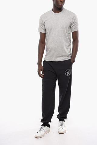 SHIRT Solid Color Cotton Crew-Neck T-shirt