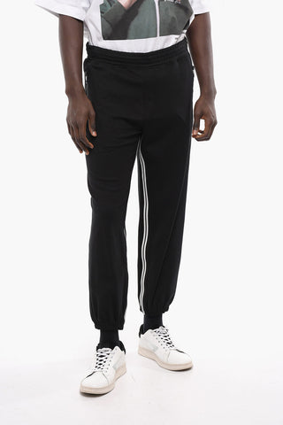 Pantaloni Joggers SLIM LOW RISE a Righe Regimental