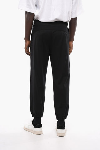 Pantaloni Joggers SLIM LOW RISE a Righe Regimental