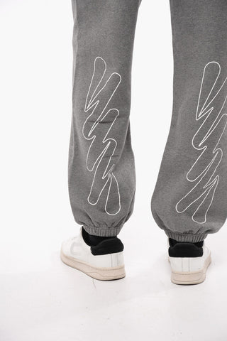 SEASONAL Cotton WAVE OUTL Joggers with Print
