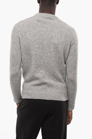 Cashmere Blend Crew-neck Sweater