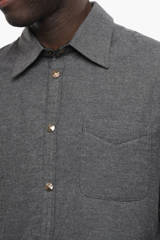 Padded Overshirt with Ornamental-Buttons