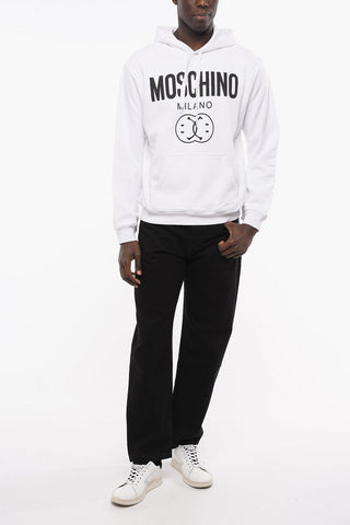 COUTURE! Felpa Hoodie SMILE in Cotone Organico