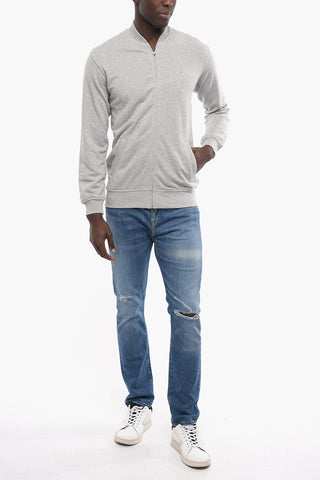 SHIRT Zipped Closure 2-Pockets Cotton VARSITY KAWS Sweatshirt