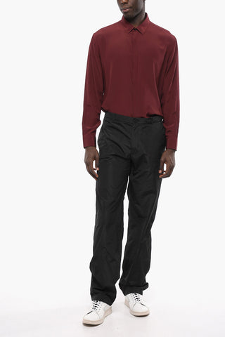 Polyester Draped Trousers
