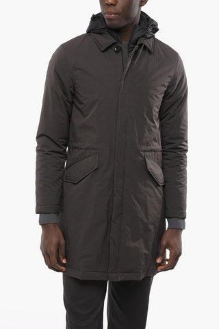 Cappotto in Lana Tech con Bomber Interno Rimovibile