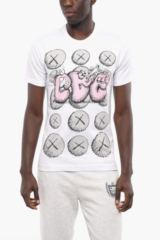 SHIRT Printed Cotton KAWS Crew-Neck T-shirt