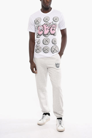 SHIRT Printed Cotton KAWS Crew-Neck T-shirt
