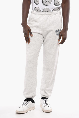 Joggers in Cotone Felpato a 3 Tasche