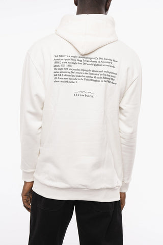 Printed Fleeced Cotton 1999 WORK ON YOUR DREAM Hoodie