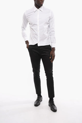 Stretch Cotton Slim Fit EASY MAN Chino Pants