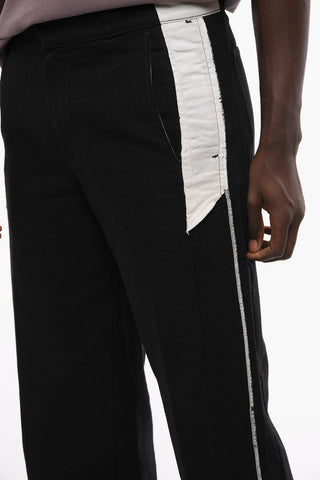 INSIDE OUT Chino Trousers with Wide Leg