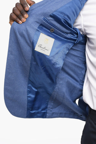 SARTORIA Blazer Slim Fit in Seta e Cashmere 