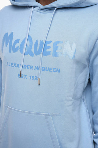 Brushed Cotton Hoodie with Ton sur Ton Logo