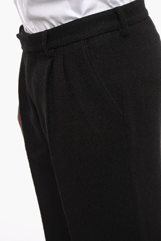 Pantaloni VALE in Lana a Doppia Pince