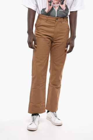 Regular Waist Solid Color Pants