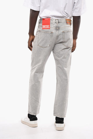 Jeans 2010 Distressed con Toppa Colorata 21cm