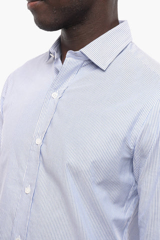 Striped Poplin Cotton Shirt