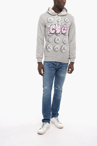 SHIRT Printed Cotton Hoodie