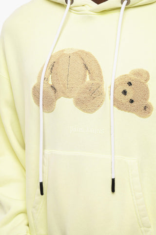 Felpa Hoodie BEAR con Patch in Spugna