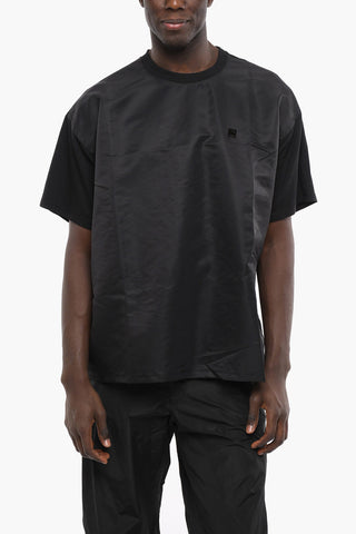 PINK PP Nylon Front ICONIC STUD T-Shirt