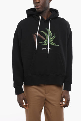 Embroidered BROKEN PALM Hoodie