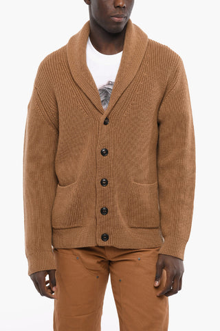 Shawl Neck Merinos Wool Cardigan
