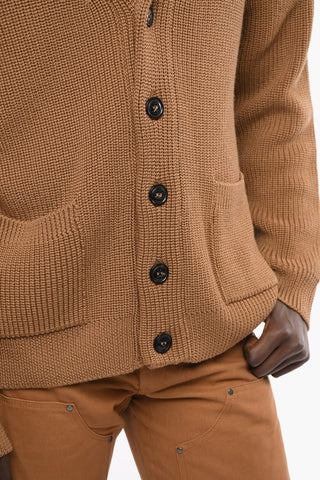 Shawl Neck Merinos Wool Cardigan