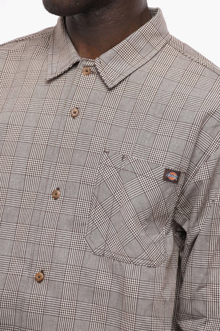 Classic Collar District Check BAKERHILL Overshirt