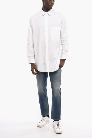 Y-3 YOHJI YAMAMOTO Classic Collar Solid Color Shirt